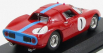 Najlepší model Ferrari 250lm Coupe N 1 Kyalami 1964 Piper - Maggs 1:43 Red Light Blue