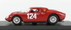 Najlepší model Ferrari 250lm Coupe N 124 Winner Mugello Gp 1965 M.casoni - G.nicodemi 1:43 Red