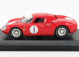 Najlepší model Ferrari 250lm N 1 Víťaz 6h Perth Caversham 1965 Martin - Mckay 1:43 Red