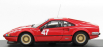 Najlepší model Ferrari 308 Gtb N 47 Winner Vallelunga 1978 C.facetti 1:43 Red