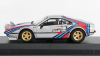 Najlepší model Ferrari 308gtb Gr.4 Rally Martini Racing Automobile Council Show 2018 Chiba - Japonsko 1:43 Silver