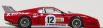 Najlepší model Ferrari 512bb Lm N 12 Fuji 1982 Henn - Henn 1:43 Red