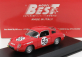 Najlepší model Fiat Abarth 700s N 56 24h Le Mans 1961 Bassi - Rigamonti 1:43 Red