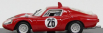 Najlepší model Fiat Abarth Ot 1300 N 26 Trento-bondone 1968 A.krohe 1:43 Red