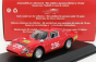 Najlepší model Fiat Abarth Ot1300 N 236 Víťaz triedy Targa Florio 1970 Garufi 1:43 Červená