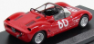 Najlepší model Fiat Abarth Sp 1000 Spider N 60 Monza 1968 Pal Joe - Botalla 1:43 Red