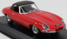 Najlepší model Jaguar E-type 3.8 Spider Cabriolet I-series 1961 - Osobné auto Elton John 1:43 Červená