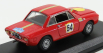 Najlepší model Lancia Fulvia Coupe 1.3 Hf N 54 3. Coppa Delle Alpi 1968 Trautmann - Trautmann 1:43 Červená