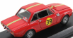 Najlepší model Lancia Fulvia Coupe 1.3hf N 39 2nd Rally Montecarlo 1967 Andersson - Davrnport 1:43 Red