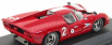 Najlepší model Lola T70 Coupe N 2 Brands Hatch 1967 Surtees - Hobbs 1:43 Red White