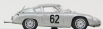 Najlepší model Porsche 1600gs Abarth N 62 Targa Florio 1963 Koch - Von Schroter 1:43 Silver