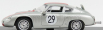 Najlepší model Porsche 356b Carrera Abarth N 29 1000km Nurburgring 1963 Rank - Wutherich 1:43 Silver Red