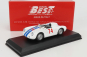 Najlepší model Porsche 550 Rs Spider N 74 Nassau Memorial Trophy Race 1958 D.sesslar 1:43 White Blue