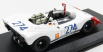 Najlepší model Porsche 908/02 N 274 3. Targa Florio 1969 Stommelen - Herrmann 1:43 Bielo-červená