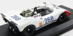 Najlepší model Porsche 908/02 N 968 Targa Florio 1969 Redman - Attwood 1:43 Bielo-červená