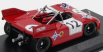 Najlepší model Porsche 908/3 N 12 Spa 1974 Torredemer - Pla 1:43 Red