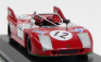 Najlepší model Porsche 908/3 N 12 Spa 1974 Torredemer - Pla 1:43 Red