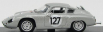 Najlepší model Porsche Abarth Coupe N 127 Tour De France 1961 Bouchet - Aury 1:43 Silver