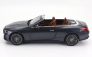 Norev Mercedes Benz Cle-class Cabriolet (a236) Amg Line 2024 1:18 Graphite Grey Black