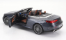 Norev Mercedes Benz Cle-class Cabriolet (a236) Amg Line 2024 1:18 Graphite Grey Black