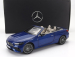 Norev Mercedes Benz Cle-class Cabriolet (a236) Amg Line 2024 1:18 Spectral Blue Black