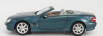 Norev Mercedes Benz Sl-class Sl500 (r230) Cabriolet 2003 1:18 Blue Met