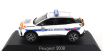 Norev Peugeot 3008 Police Municipale 2023 1:43 Biela modrá červená žltá