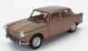 Norev Peugeot 404 s karavanom Roulotte Henon 1965 1:18 Brown Met