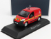 Norev Peugeot Bipper Van Hasičské auto 2009 1:43 Červeno-žltá