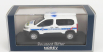 Norev Peugeot Rifter Police Municipale 2019 1:43 Biela Modrá Žltá