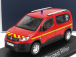 Norev Peugeot Rifter Pompiers 2019 1:43 Červeno-žltá