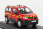 Norev Peugeot Rifter Pompiers Secours Medical 2019 1:43 Červeno-žltá