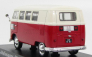 Norev Volkswagen T1 Minibus Autoverhuur Rotterdam 1958 1:43 Červená biela