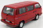 Norev Volkswagen T3 Multivan Minibus Red Star 1992 1:18 Červená