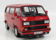 Norev Volkswagen T3 Multivan Minibus Red Star 1992 1:18 Červená