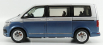 Nzg Volkswagen T6 Multivan Minibus 2017 1:18 Modrá strieborná