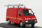 Odeon Renault Master T30 Van Vtu Villiers Sapeurs Pompiers 1981 1:43 červená