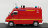 Odeon Renault Master T30d Van Vsr Bemaex Sapeurs Pompiers 1981 1:43 červená