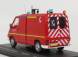 Odeon Renault Master T30d Van Vsr Bemaex Sapeurs Pompiers 1981 1:43 červená