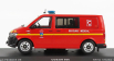 Odeon Volkswagen T6 Minibus Sapeurs Pompiers Sdis 06 Secours Medical 2015 1:43 červená biela