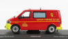 Odeon Volkswagen T6 Minibus Sapeurs Pompiers Sdis 83 2015 1:43 Červeno-žltá