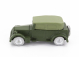 Officina-942 Fiat 1100 Militare Cabriolet uzavretý 1939 1:76 vojenská zelená