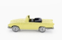 Officina-942 Fiat 1200 Spider Carrozzeria Ghia Cabriolet Otvorený 1958 1:76 Žltá