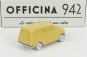 Officina-942 Fiat 500 Utility Francis Lombardi 1959 1:76 Béžová