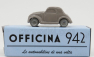 Officina-942 Fiat 500b Topolino 1:76 svetlosivá