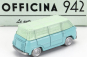 Officina-942 Fiat 600m Van Furgoncino Coriasco 1956 1:76 Svetlo modrozelená