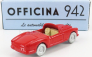 Officina-942 Lancia Aurelia Gt Spider Open 1955 1:76 Červená