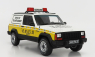 Otto-mobile Jeep Cherokee Reanult Assistance 1995 1:18 bielo žltá