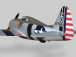 P-47D Thunderbolt / Razorback elektro, 0212, ALFA MODEL