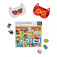 Petit Collage Puzzle Library 100 dielikov s 3D okuliarmi